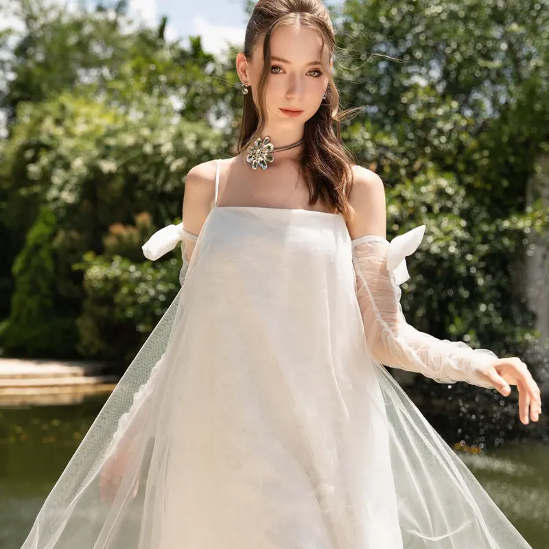ĐẦM REN LƯỚI HAILEY TRENXY STUDIOS 0