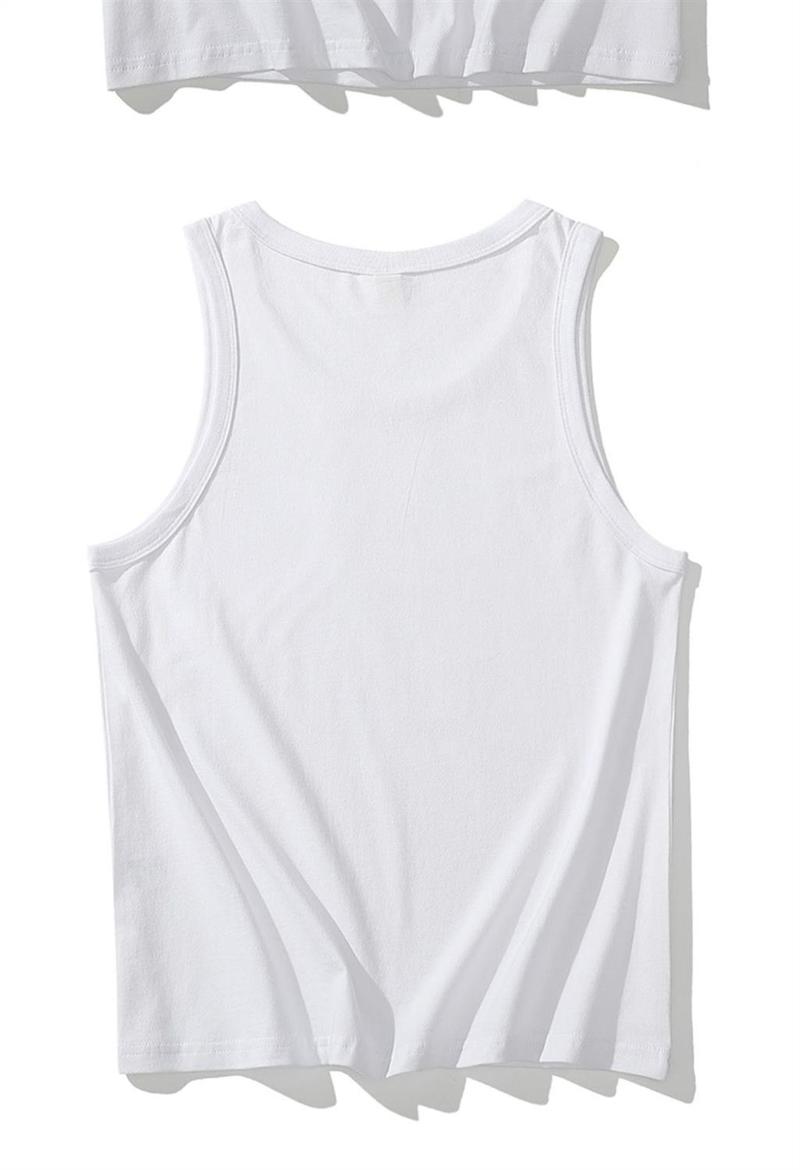 Product Introduction of Áo Vest Mùa Hè, Xu Hướng Trung Quốc Xương Mỏng Vui Nhộn, Unisex, Dáng Rộng Vừa Vặn, Ngoại Cỡ, Thích Hợp Cho Thể Dục Và Thể Thao, Áo Thun Không Tay Cặp Đôi, Xu Hướng 12 11