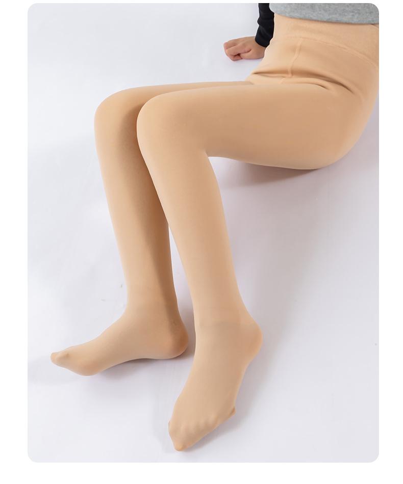 Product Introduction of Quần Tất Trẻ Em, Lót Lông Cừu, Dày Dặn, Màu Da Thịt, Thích Hợp Cho Bé Gái, Đàn Hồi Cao, Chống Pilling, Màu Trắng, Thích Hợp Cho Mùa Thu Và Mùa Đông, Quần Bó Khiêu Vũ, Năm 2025 16