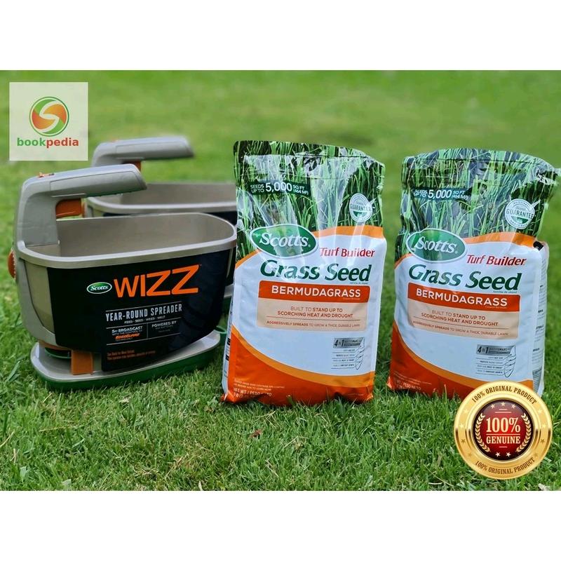 Grass seed scoots - bermuda grass - benih rumput jepang 100 gr 0