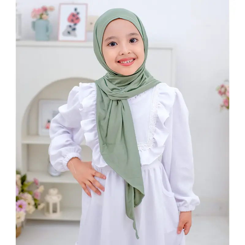 Dungdungkids Jilbab Anak Instan Segitiga 2 - 9 Tahun 5