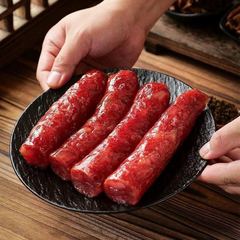  1KG   2 GÓI 500G   Lạp Xưởng Quảng Đông Làng Nghề Truyền Thống Lãng Tâm Quân 