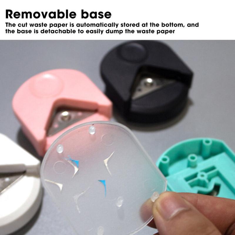 1Pcs R4 Corner Rounder Chamferer 4mm Paper Punch Card Photo Cutter Tool Craft Scrapbooking DIY Round Angle Machine 5