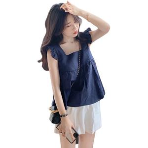 เสื้อแขนกุด ทรงเอ ทรงหลวม สไตล์เกาหลี แฟชั่นฤดูร้อน สําหรับผู้หญิง