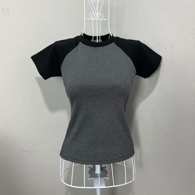 Áo raglan thun gân baby tee ( mẫu mới tay dài ) 7