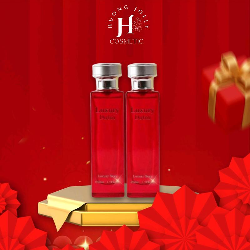   Combo 2 Chai Đỏ  Nước Hoa LUXURY DUBAI Chai 50ml - Màu Đỏ 
