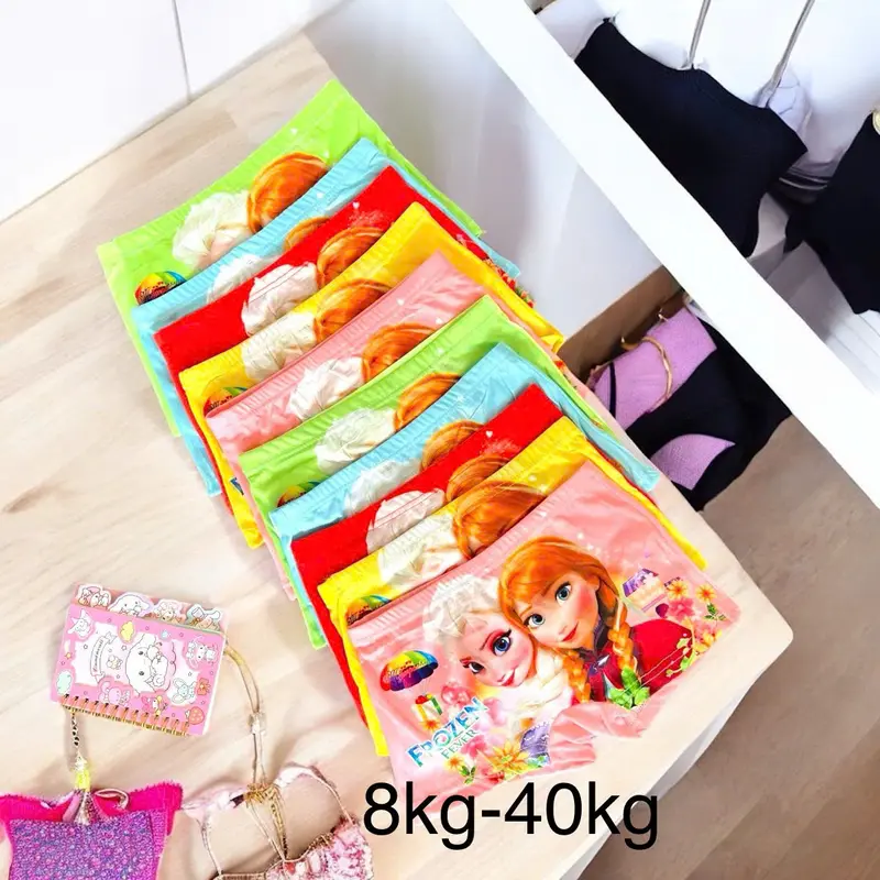 Set 5 quần đùi chip bé gái họa tiết ELSA cực kì dễ thương (8-45kg),chất liêu cotton, mềm mịn 0
