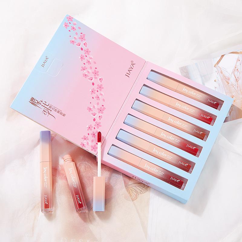 Product Introduction of ชุดลิปกลอสกระจก ขายดีที่สุดของ Jiaya Cosmetics ให้ความชุ่มชื้น ไม่ซีดจาง ลิปสติกไม่ติด 11