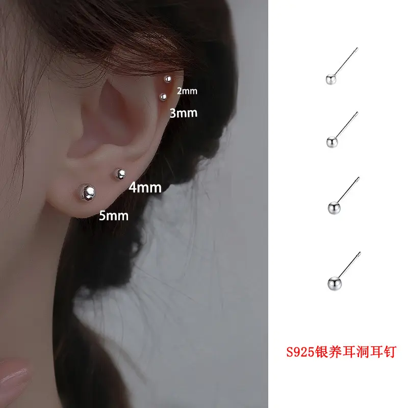 Needle Earrings for Women with Ear Holes,  New Popular Item, Niche Design Earrings, High-end Feeling Ear Bone Studs