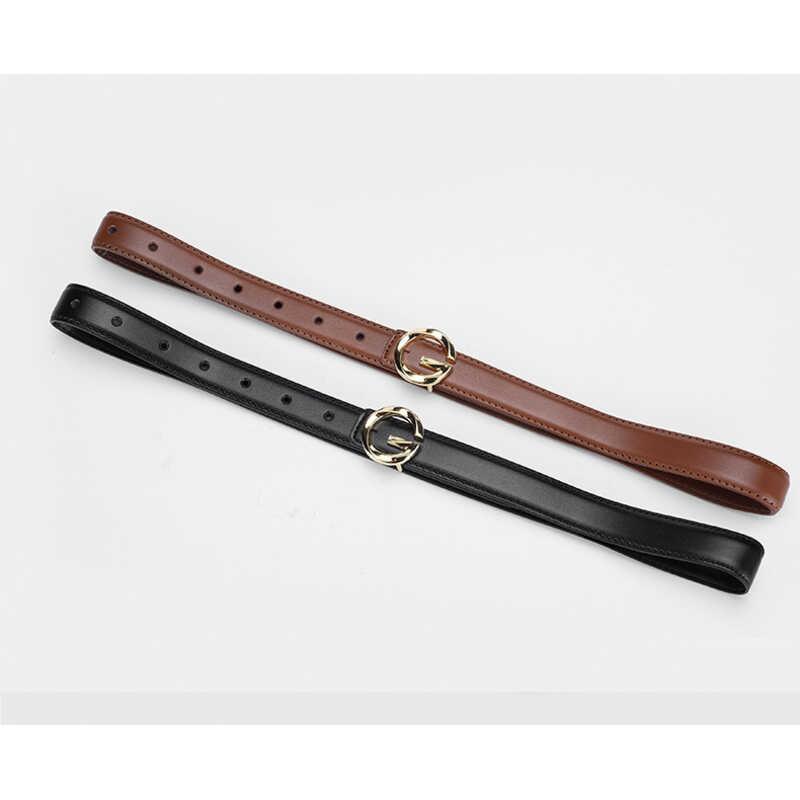 Product Introduction of New Fashion Elegant Belts for Jeans Clothing Accessories Thin Waistband Metal Buckle PU Leather Y2k Belt Women 2024 16