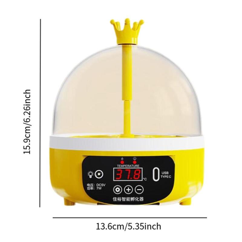 Product Introduction of Eggs Incubator Holds 8 Eggs Chicken Incubator for Pigeon Birds Chicken 0