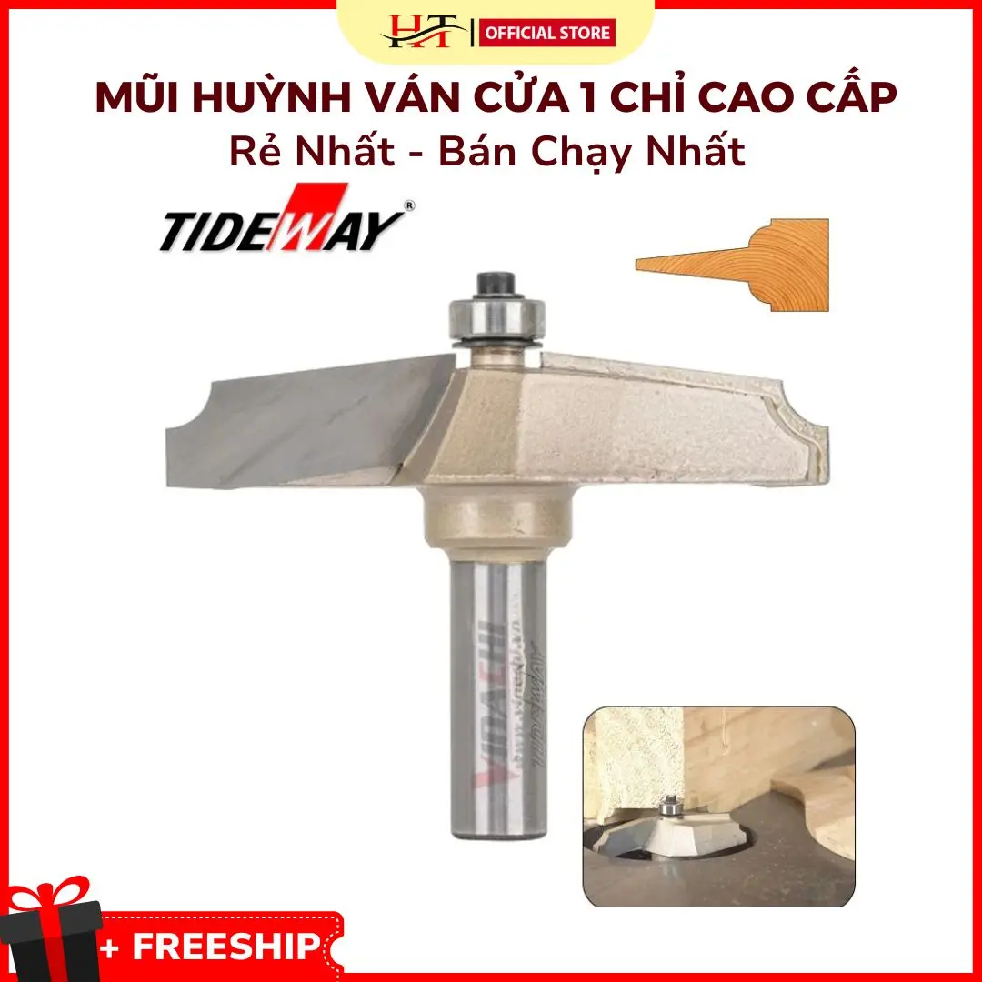MŨI HUỲNH VÁN CỬA 1 CHỈ - Hợp Kim Cao Cấp