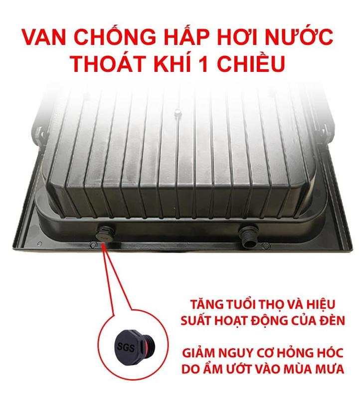 ĐÈN PHA NĂNG LƯỢNG MẶT TRỜI 200W- XỎ NHÔM - CHỐNG NƯỚC IP67 3