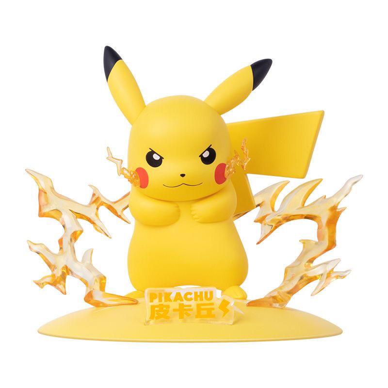 Playism Japan Official Licensed Pokémon Collectible Figures - Sylveon, Pikachu & Gengar Decorative Figurines, Anime Toy Model Home Decor, Birthday Gift for Fans 4