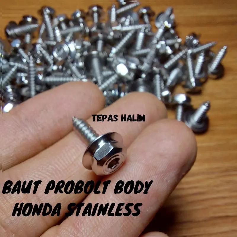 Baut Probolt Body Honda Yamaha Bahan Stainless 2 Kunci Anti Karat 3