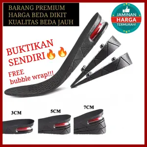 PREMIUM QUALITY INSOLE PENINGGI BADAN INSTANT ALAS SEPATU PENINGGI BADAN IMPORT Shoe