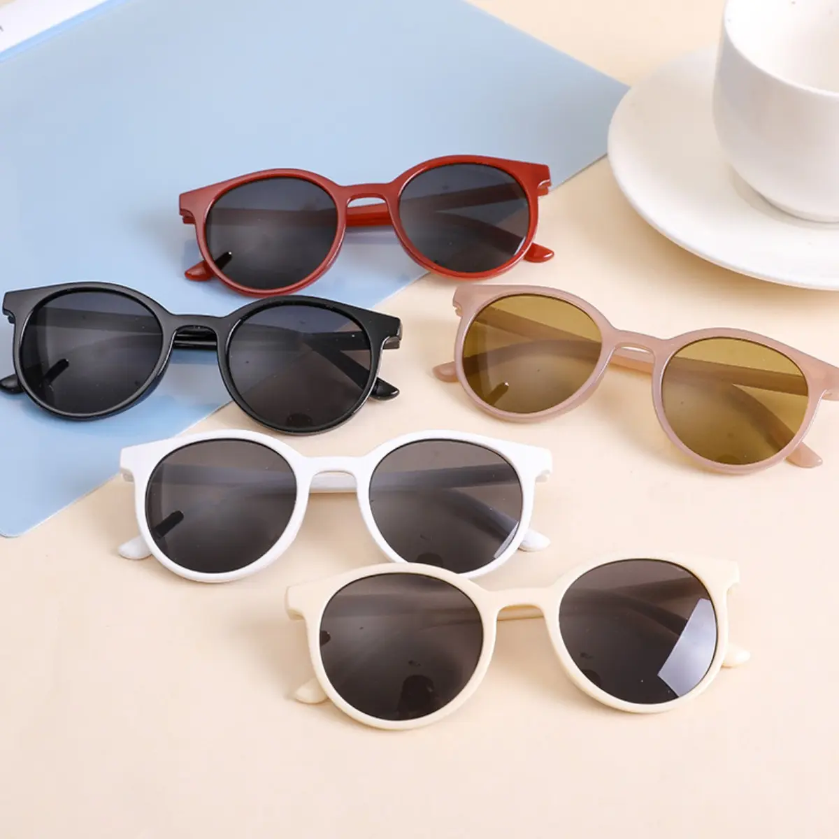 Kids Sunglasses Kids UV Protection Sunglasses Fashion Childrens Sunglasses Baby Sunglasses Birthday Gift for Kids Boys Girls