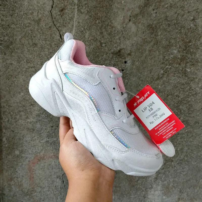 PRO ATT LIP Sepatu putih cewek anak sampai dewasa ukuran 33/40 4
