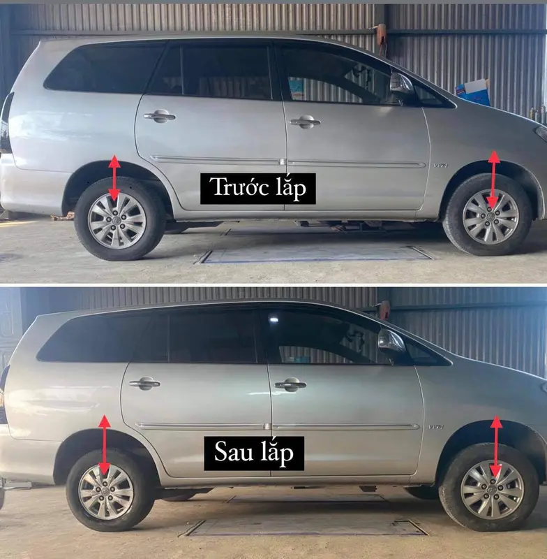 Xe Innova,Fortuner _ phụ tùng ô tô cao su giảm chấn/giảm xóc hỗ trợ nâng gầm chống xệ gầm kịch gầm (Hoàng Huy) Phụ Kiện 4