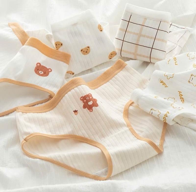Combo 10 quần lót nữ CT048 chất cotton cute THỎ HỒNG  với chát liệu cotton mềm mại và thấm hút mồ hôi  phù hợp với các bạn học sinh cấp 2 và cấp 3( shop có bán tách lẻ 5 quần) 3