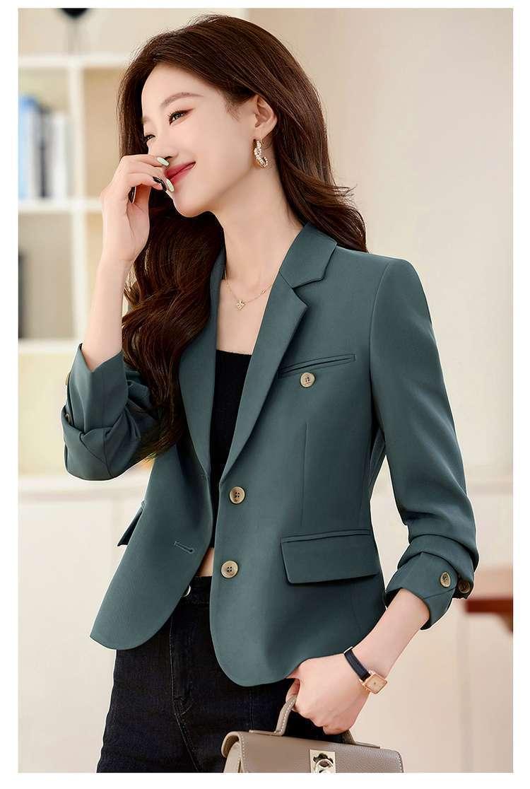 Product Introduction of Áo Khoác Vest Ngắn, Cao Cấp, Thích Hợp Cho Mùa Xuân Và Mùa Thu, Hàng Mới Về Năm 2025, Phong Cách Thường Ngày Nhỏ Thanh Lịch, Bộ Đồ Công Sở, Dành Cho Nữ, Áo Trên Top Women 18