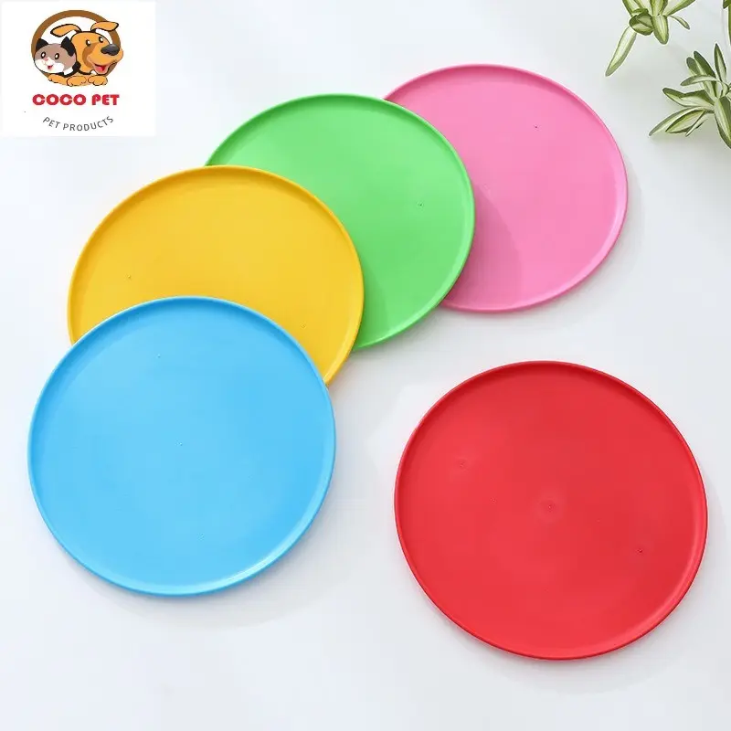 Đồ Chơi Đĩa Bay Nhựa Cho Chó, Đĩa Bay Chuyên Dụng Huấn Luyện Cho Chó 0