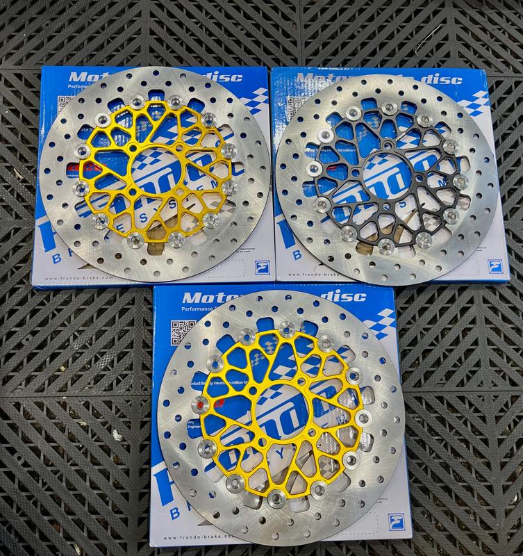 Đĩa Thắng Frando Khoen Inox 12 Ắc  267mm