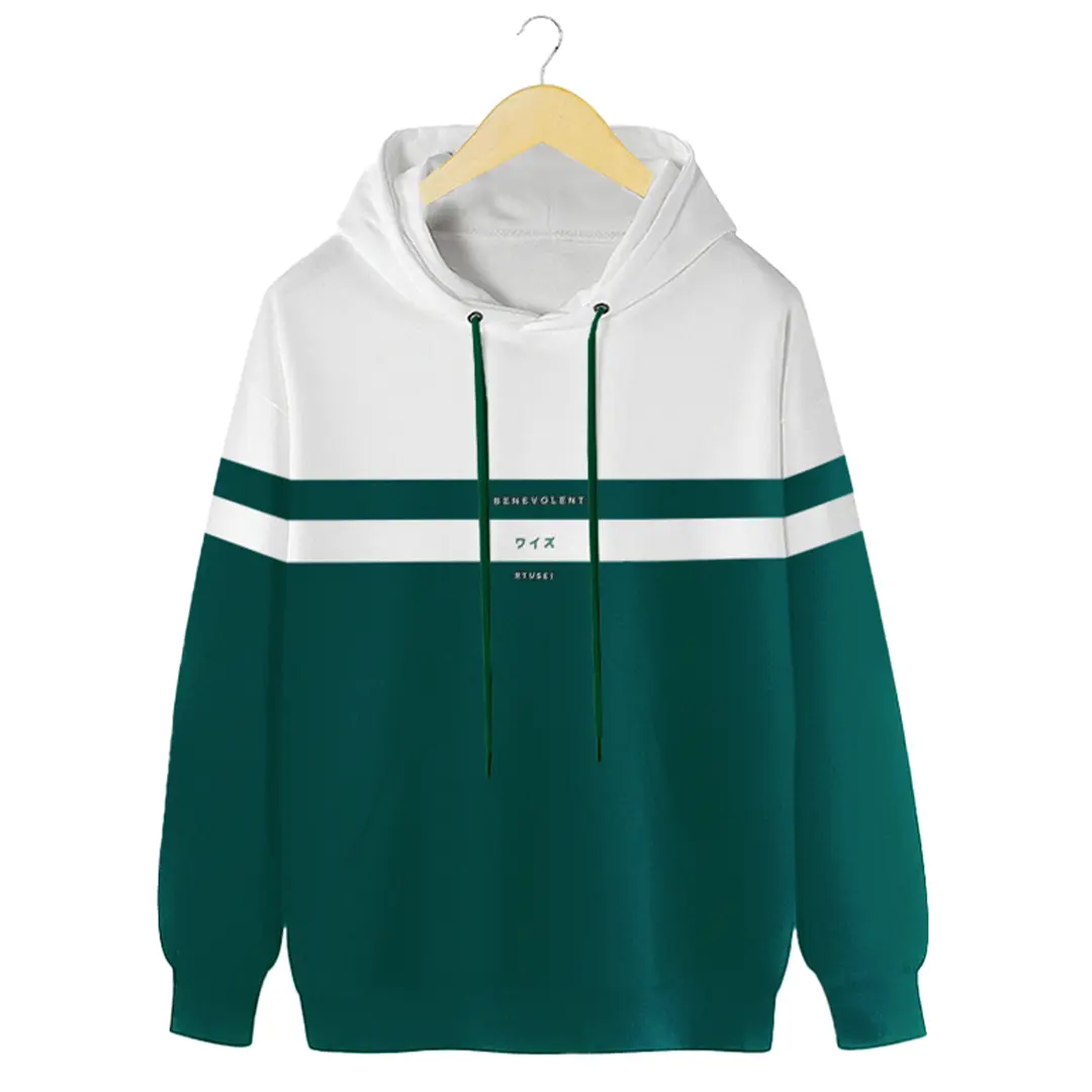 Ryusei Sweater Hoodie Benevolent Green