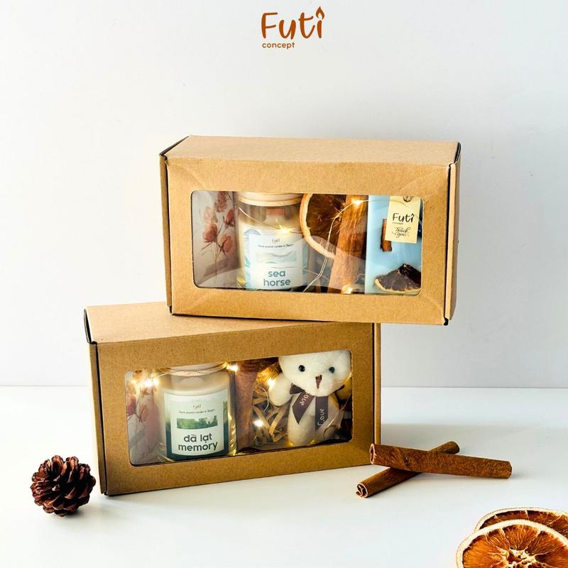 Hộp Quà Tặng Nến Thơm, Gấu Bông, Fairy box Nến Thơm Và Sáp Thơm 3
