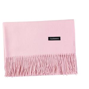 2025 สต็อกพร้อม ผู้หญิง ฤดูหนาว ผ้าคลุมไหล่สีพื้นคุณภาพสูง อเนกประสงค์ อุ่น ผ้าพันคอหนา ดีไซน์ใหม่ สไตล์ล้ำ