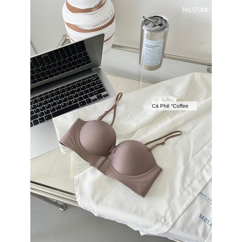 Áo Ngực Nâng Ngực, Móc Cài Trước, Không Dây, Chống Trượt, Dày Dặn, Thích Hợp Cho Vú Nhỏ Và Mở Rộng, Vô Hình, Không Đường May, Lưng Đẹp, Đồ Lót Cho Nữ 6