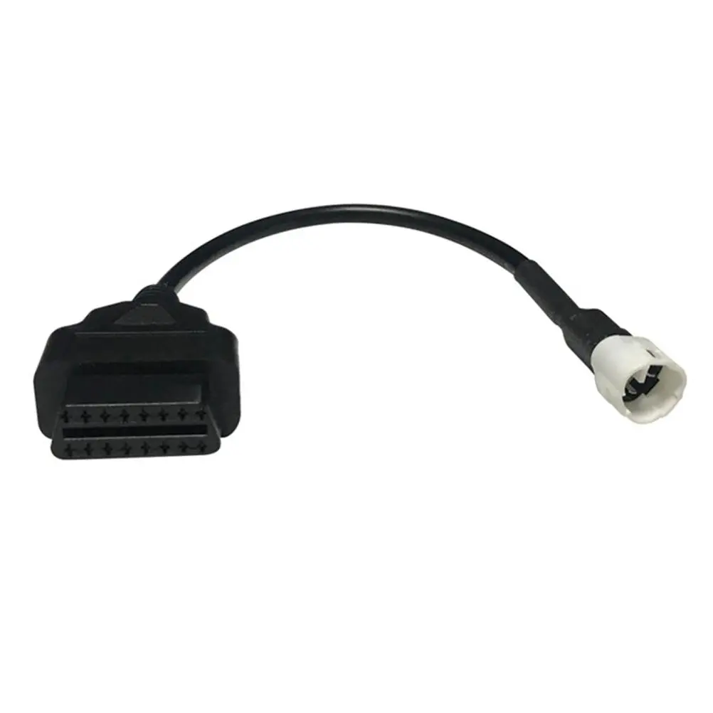 3pin Adapter Cable Obd2 Motorcycle Engine Fault Diagnosis Bike Riding Aluminum Alloy Rubber 33X4cm