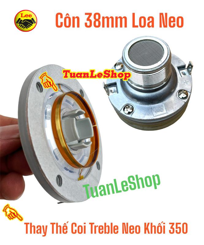 COIL TREBLE 38mm DÀNH CHO LOA TREBLE NEO JB 2408H, CÔN TREP 38 TREP 2408H, COI 38mm, COI 350; COI TREP 350