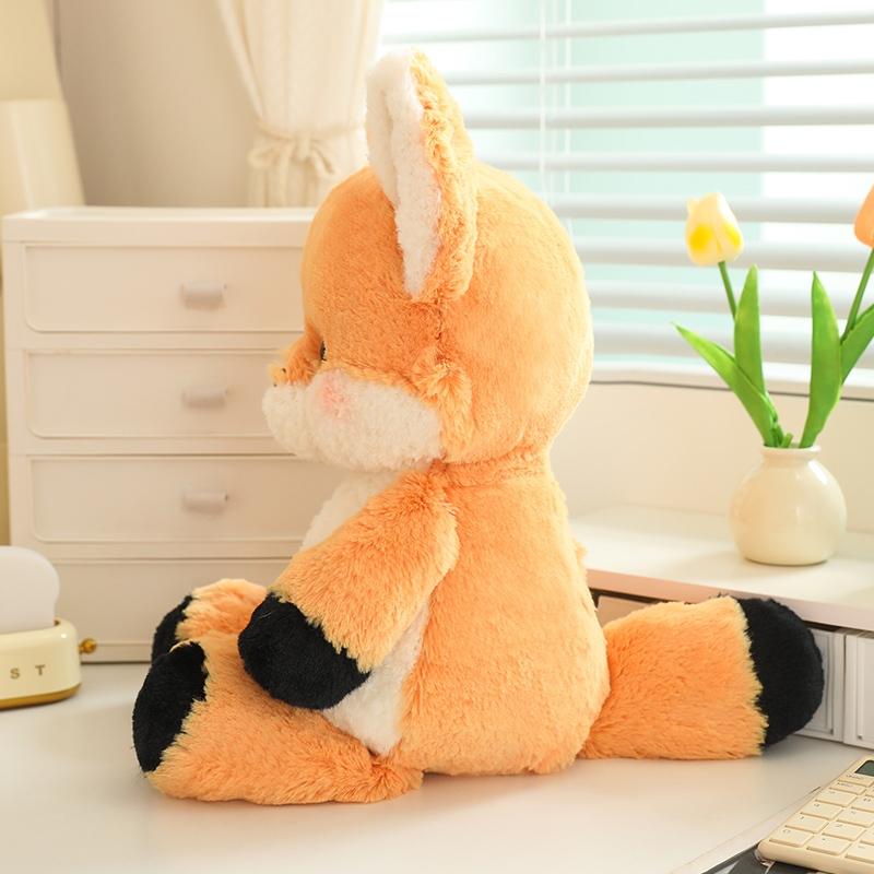 Đồ Chơi Sói Xám Cáo, Dễ Thương, Thiết Kế Mèo Con Ngủ, Búp Bê Rừng, Thích Hợp Làm Quà Tặng Sinh Nhật Cho Bé Gái 3