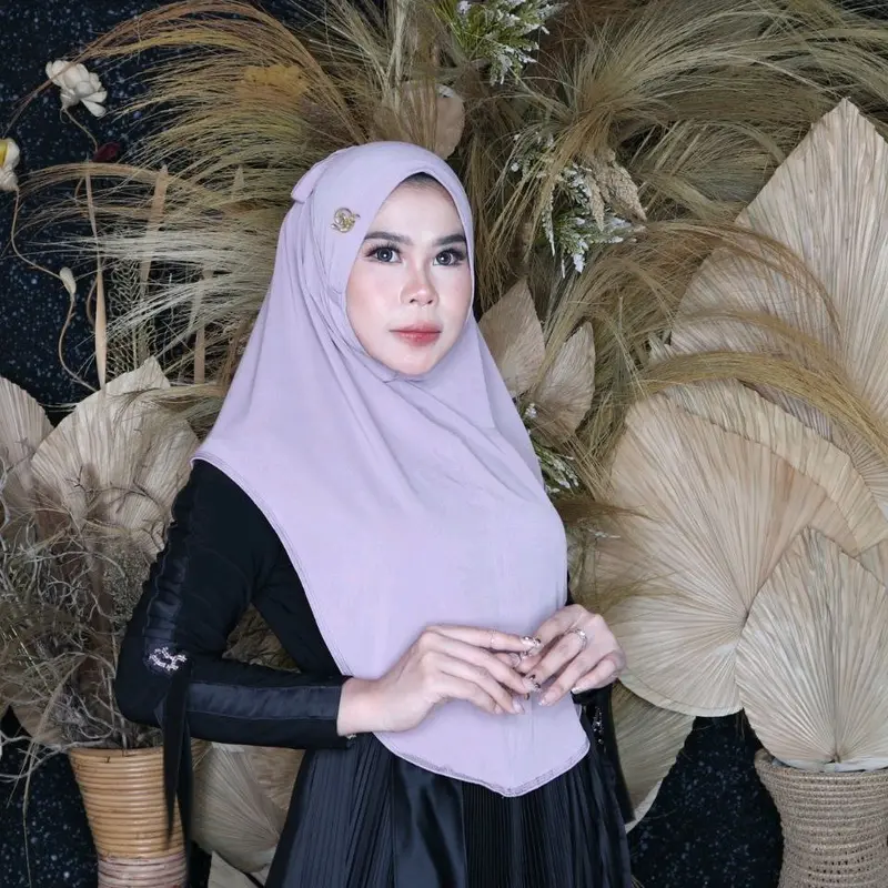 JILBAB DOI SIRIA TALI STANDART Bergo Instan 2