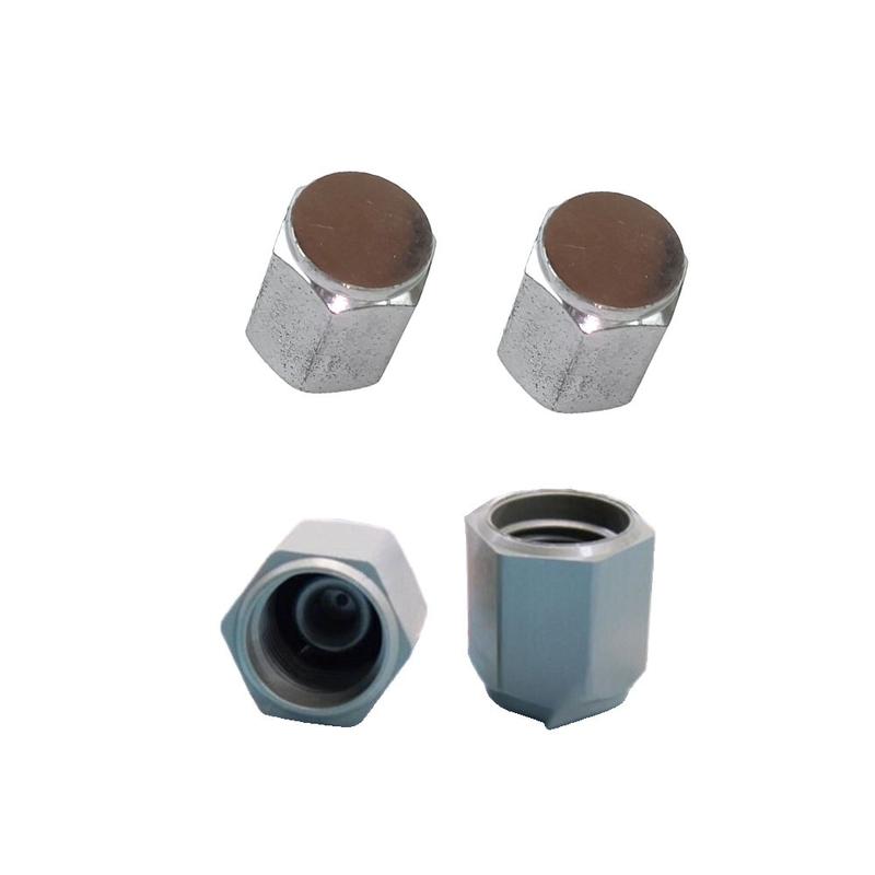 Bộ Nắp Van Áp Suất Lốp, 4 Cái, Màu Bạc, Thay Thế OEM, Phù Hợp Thông Dụng, Vỏ Van Ô Tô, Dễ Lắp Đặt, Tương Thích Với Lexus CT200h, ES350, LX570, RX350, IS350 1