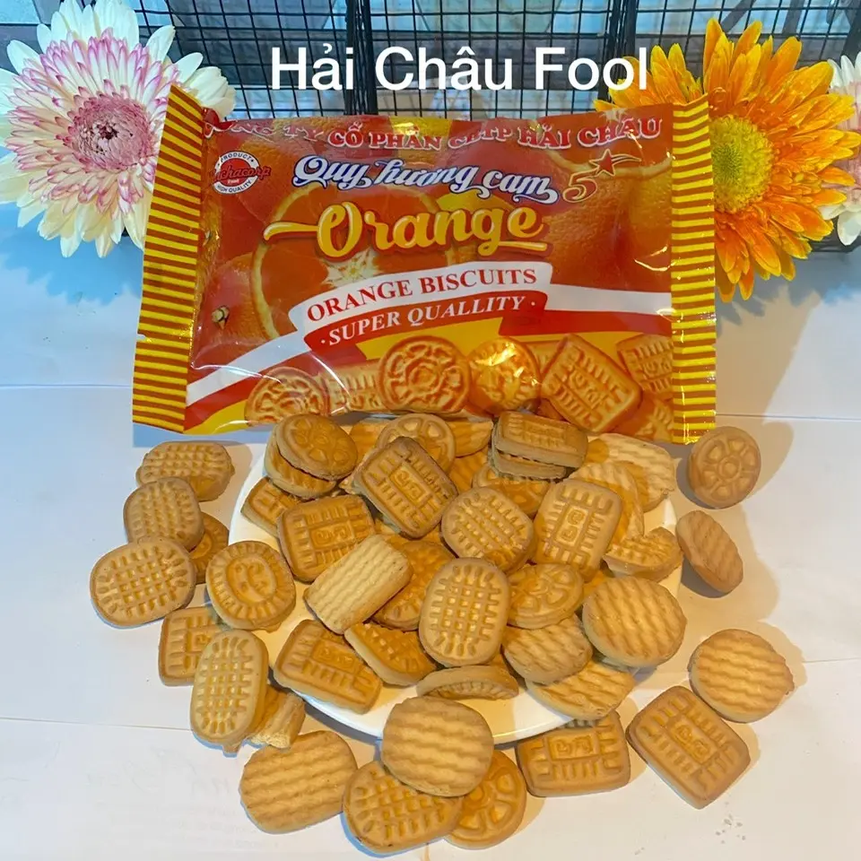Bánh Quy Cam Hải Châu - Bánh QuyTuổi Thơ 129gram