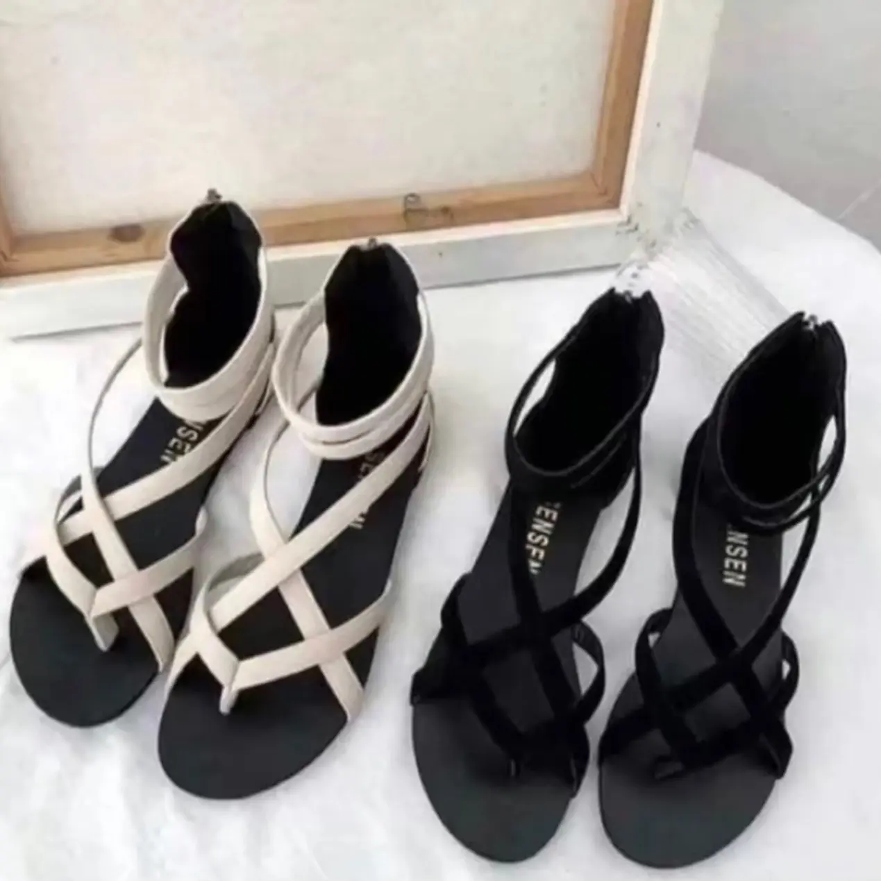 Sandanl chiến binh bệt mũi tròn xỏ ngón, có Bigsize 35-45