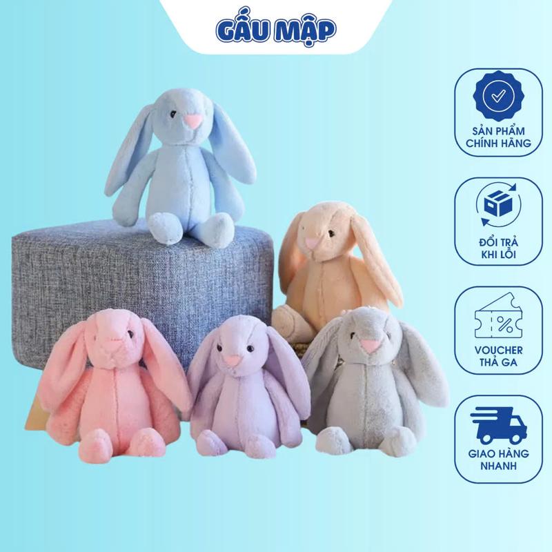 Gấu Bông Thỏ Jellycat Gấu Nhồi Bông Quà Tặng Cao Cấp Cho Bé Sinh Nhật Và Người Yêu - Gấu Mập