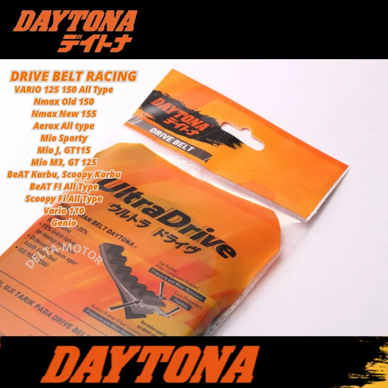 V-Belt Vanbelt Daytona Mio Beat Vario Genio Nmax Aerox Mio M3 Nouvo Beat Spacy Vario 125 Vario 150 Motor Motorcycle