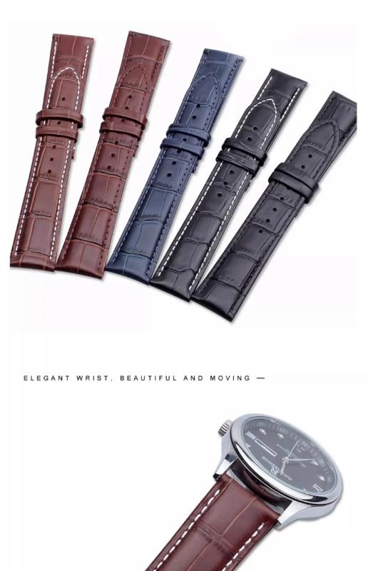 Product Introduction of Genuine Leather Watch Strap Suitable For PP Patek Philippe Grenade 5167Ax  20mm 21mm 22mm Bracelet   Men's Women Watchband Chain 5