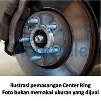 Gambar Center Ring Velg 75 Cincin Hub Centering Bore Racing Anti Getar Mobil Ukuran 75x54.1 / 75x56.1 / 75x57.1 / 75x60.1 / 75x63.4 / 75x64.1 / 75x66.1 / 75x66.6 / 75x67.1 / 75x72.6 - 75x54.1 dari Autoexile Kota Medan 3 Tokopedia