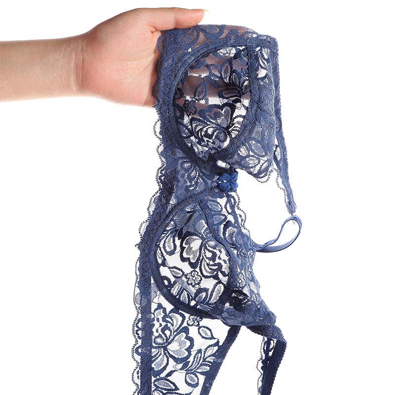 Product Introduction of Áo Ngực Ren khoét Dành Cho Nữ, Gợi Cảm, Không Có Đệm, Đẩy Lên, Có Gọng, Ngoại Cỡ, Áo Ngực, Cúp B / C 34-40 10