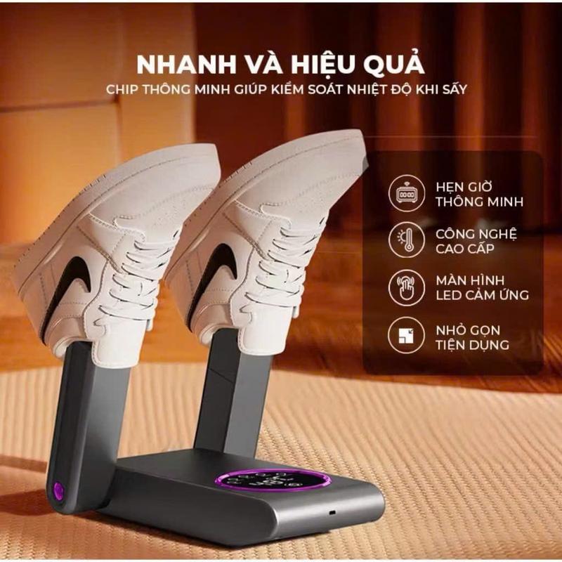 Máy Sấy Giày Gấp Gọn 360° – Sấy Khô Nhanh, Khử Mùi Hiệu Quả, An Toàn Cho Giày