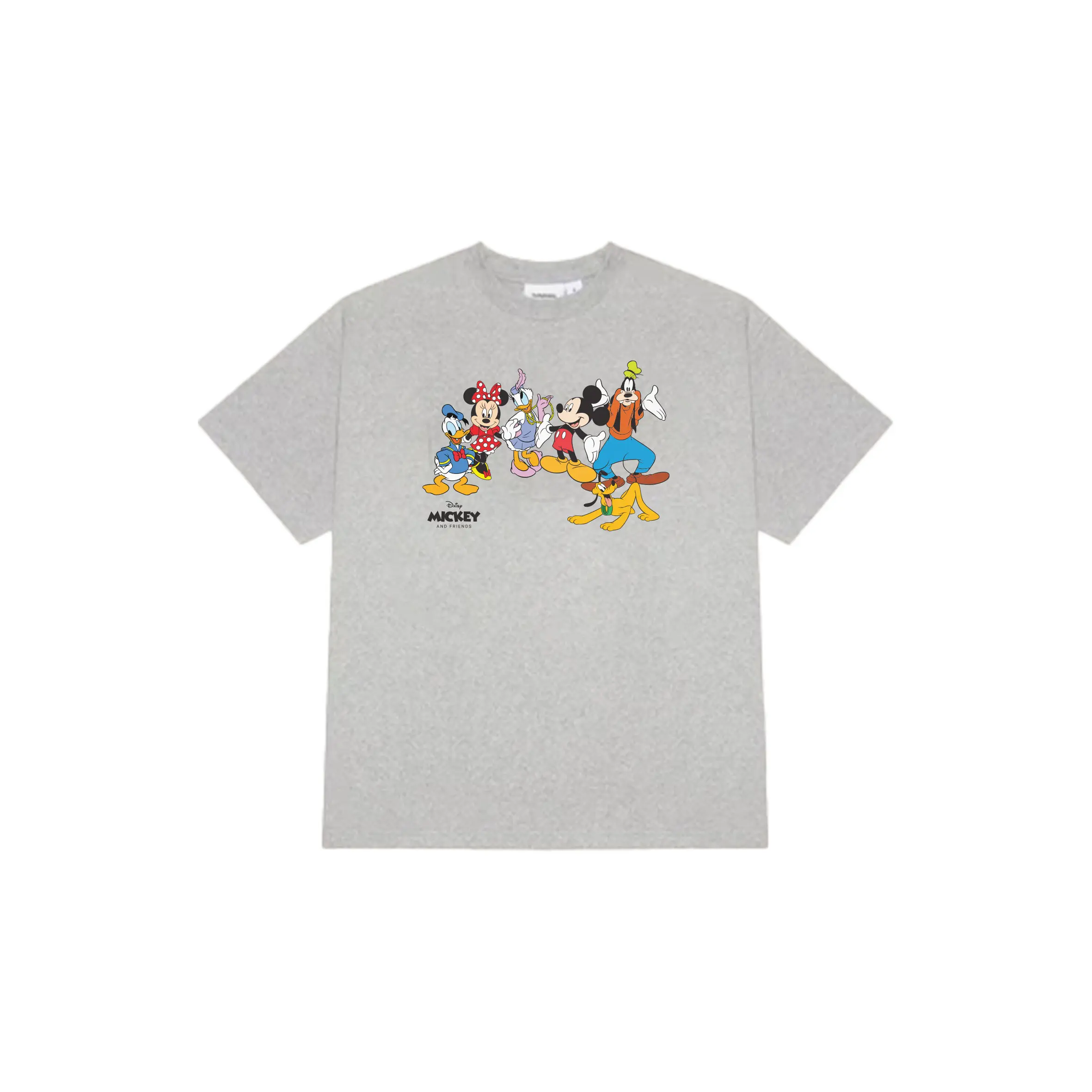 Áo thun oversize Mickey and Friends 100% cotton 2 chiều 250gsm vải đã xử lý co rút