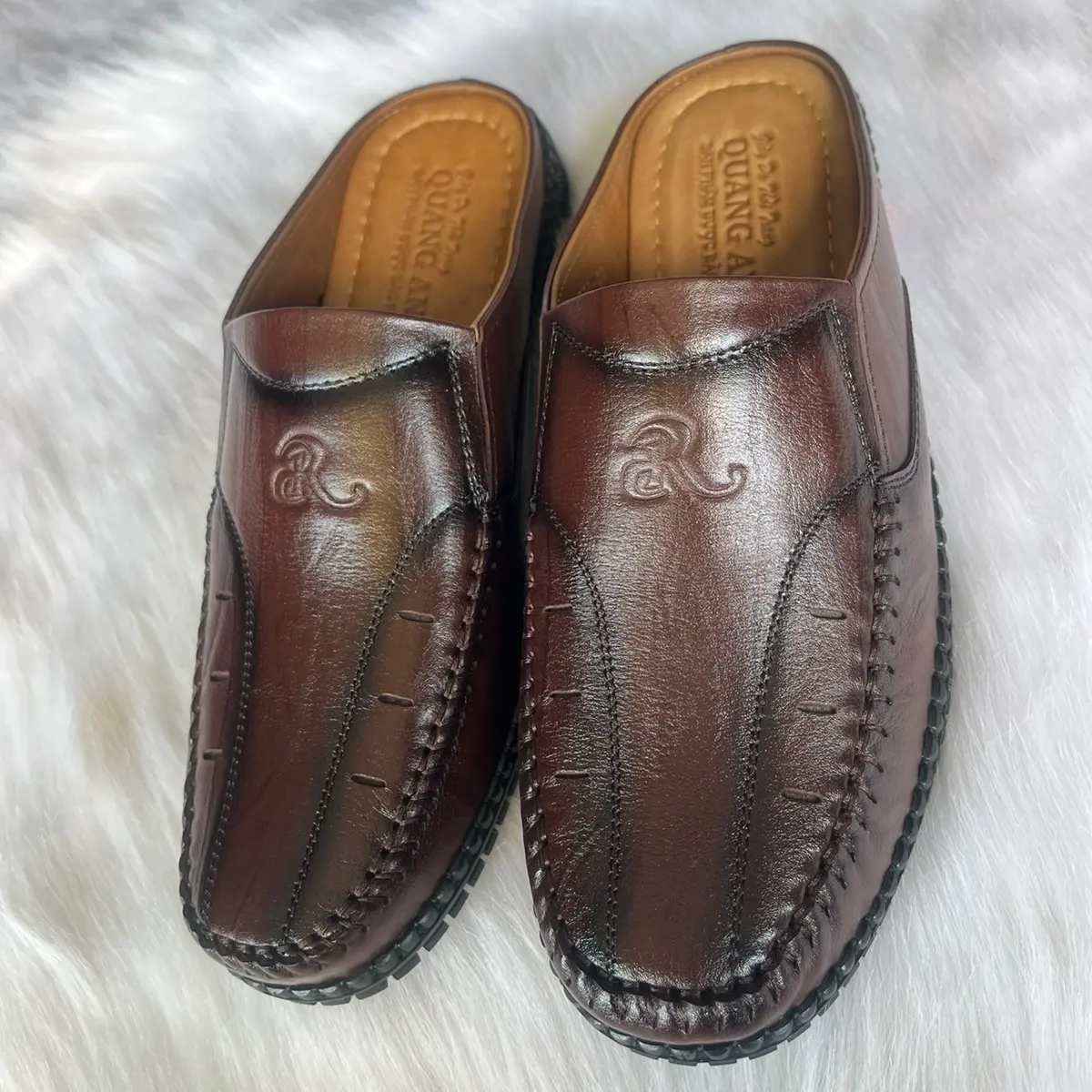 Giày Sabo Nam Da Bò Cao Cấp Mã KG237N
