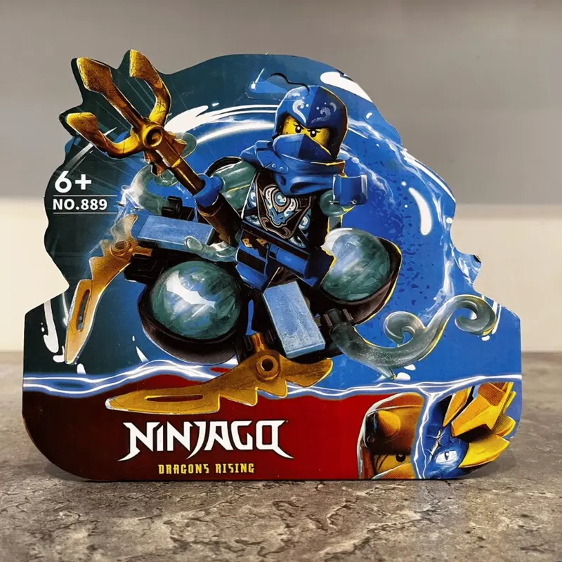 Nya's Dragon Power Spinjitzu Drift Ninja City Mô hình đồ chơi lắp ráp Toy 1