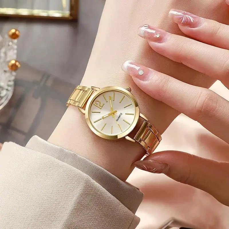 New Ladies Small Dial Casual Versatile Quartz Watch, Fashion & Casual Women's Watches for Junior High School Students