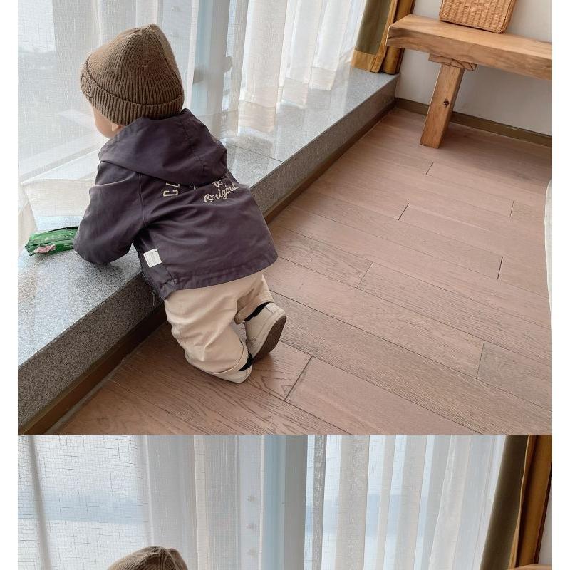 Baby Autumn and Winter Fleece-lined Anorak Male and Female Baby Nordic Embroidered Coat Baby Windcheater Western Style Autumn and Winter 8