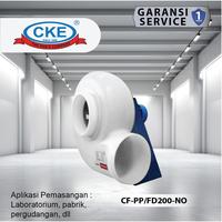 Gambar CKE Centrifugal Fan Blower Keong 8 Inch 220V Polypropylene Tahan Bahan Kimia Exhaust Fan Hisap Udara untuk Pabrik Laboratorium IPAL Ducting dari CKE Fan Official Kab. Tangerang 5 Tokopedia